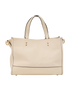 Dempsey Carryall, &pound;110, Handbags, Cream, Leather, Back view